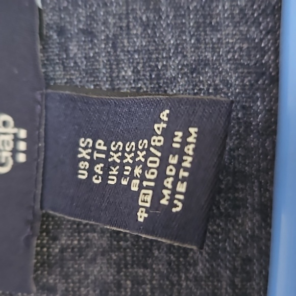 ■2for$5 GAP Blue top size Xsmall long sleeve knit - Picture 3 of 9